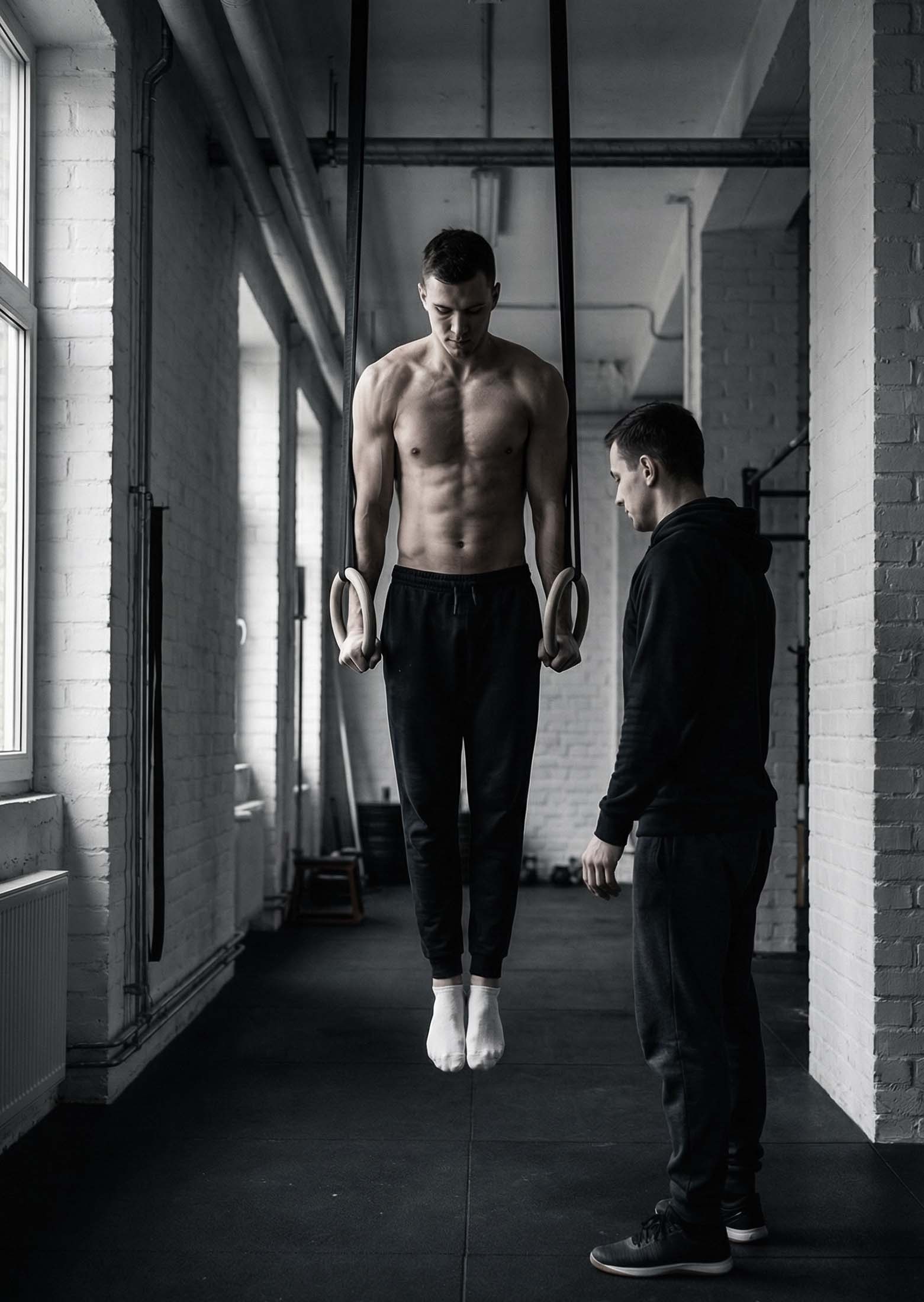 Pulling progressions prepare the false grip for transition work